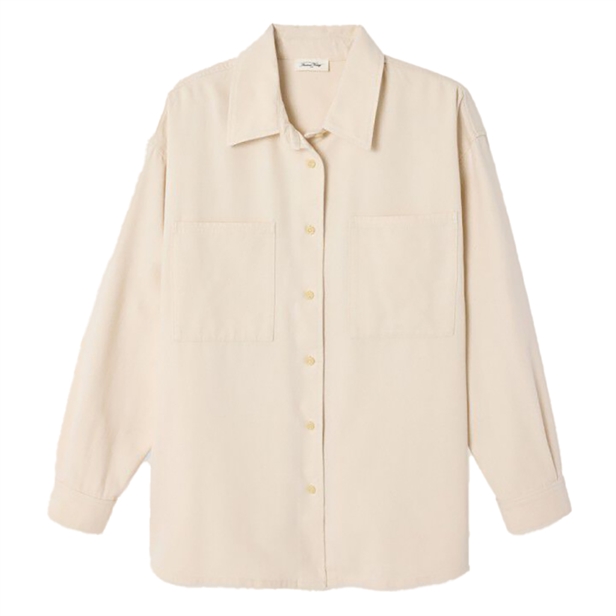 American Vintage LYCAZ Shirt Ecru