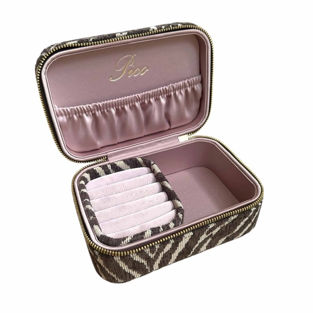 Pico Copenhagen Large Trinket Box Brown Zebra