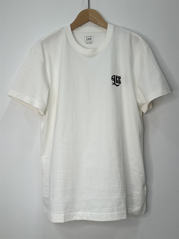 Lee Relaxed Graphic Tee Ecru