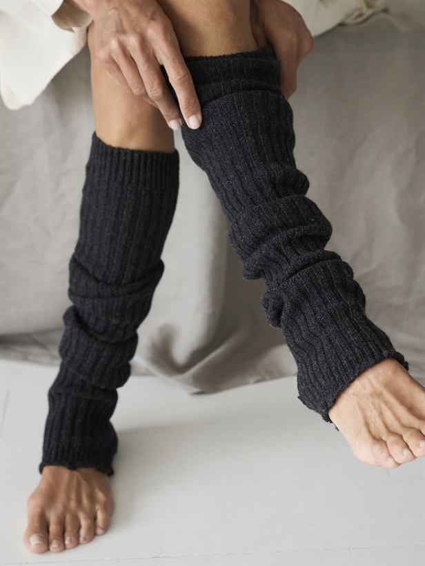 Moshi Moshi Mind Legwarmers Charcoal Melange