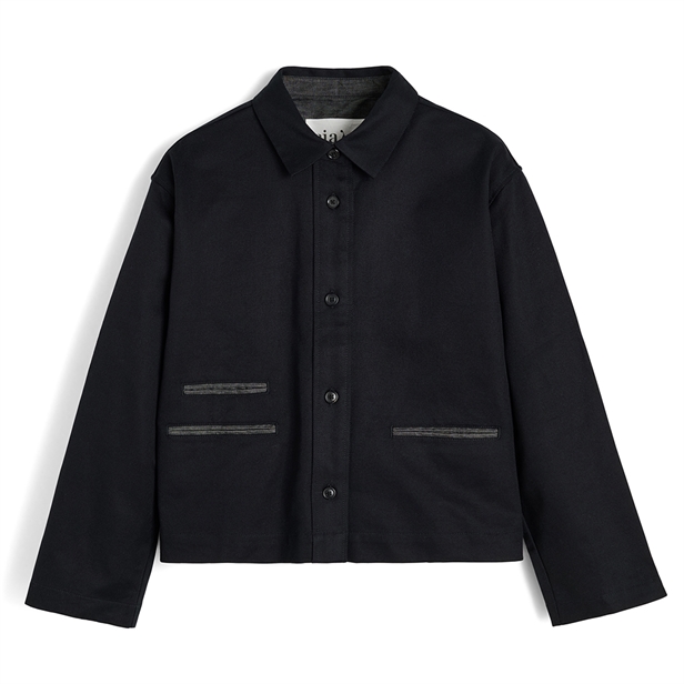 Aiayu Lela Shirt Twill Black
