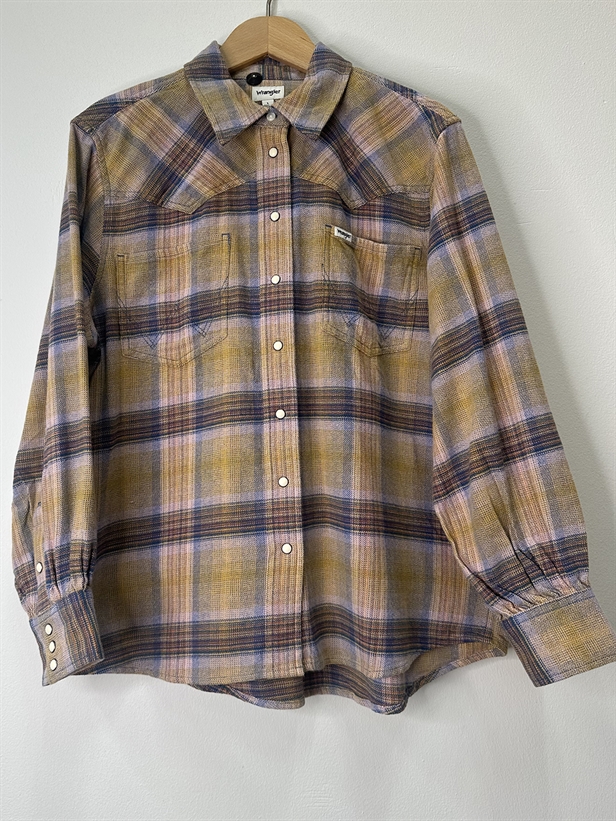 Wrangler Loose Western Shirt Thai Tea