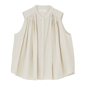 Skall Studio Louise top Light blue/White stripe