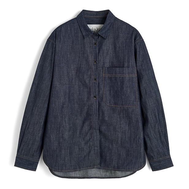 Aiayu Lynette Shirt Denim Classic Blue