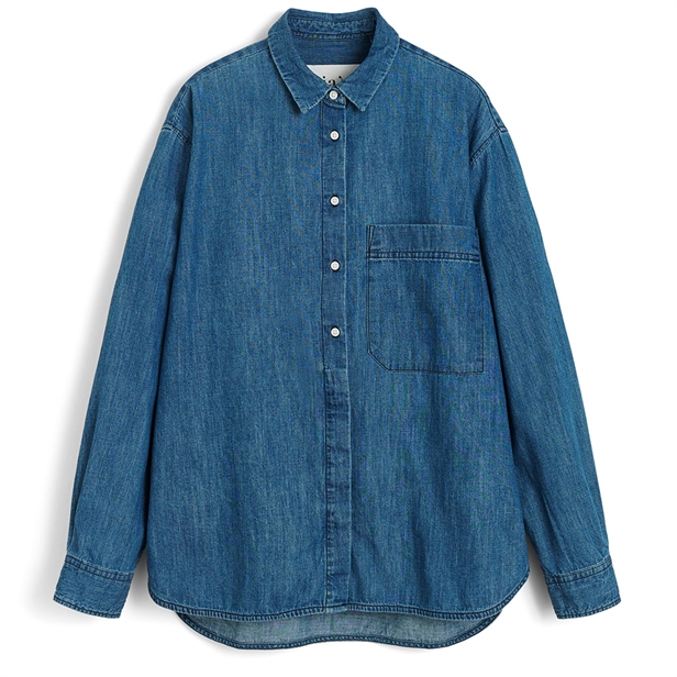 Aiayu Lynette Shirt Denim Iceberg