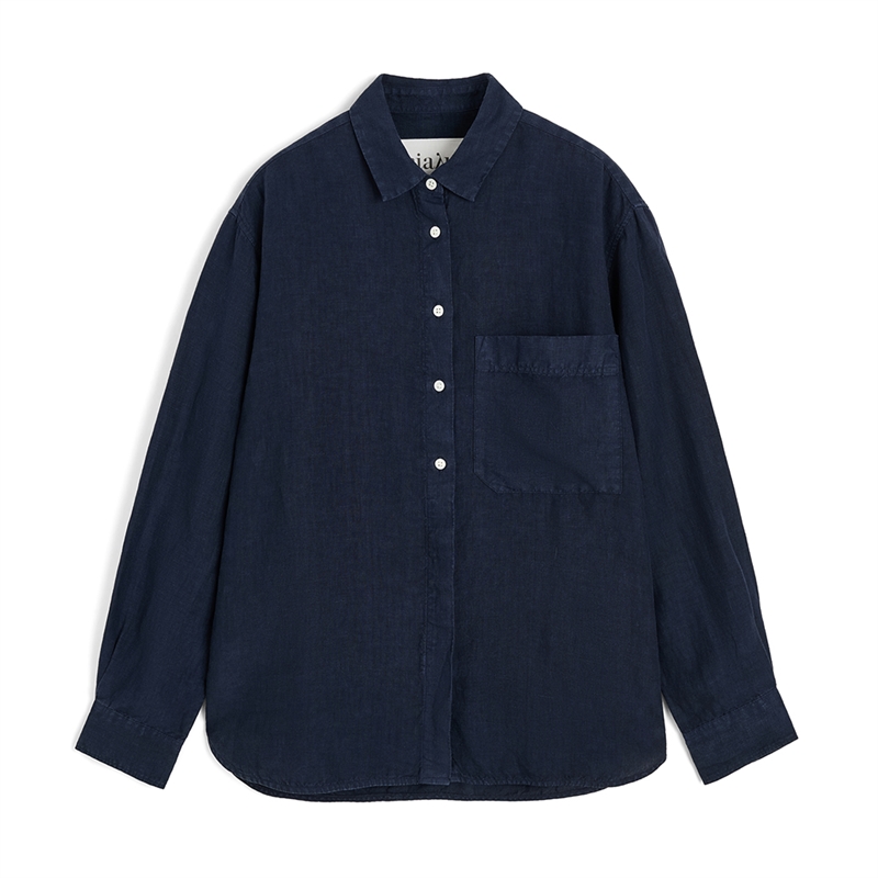 Aiayu Lynette Linen Navy