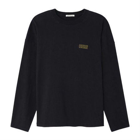 American Vintage GIXY Unisex T-shirt Black