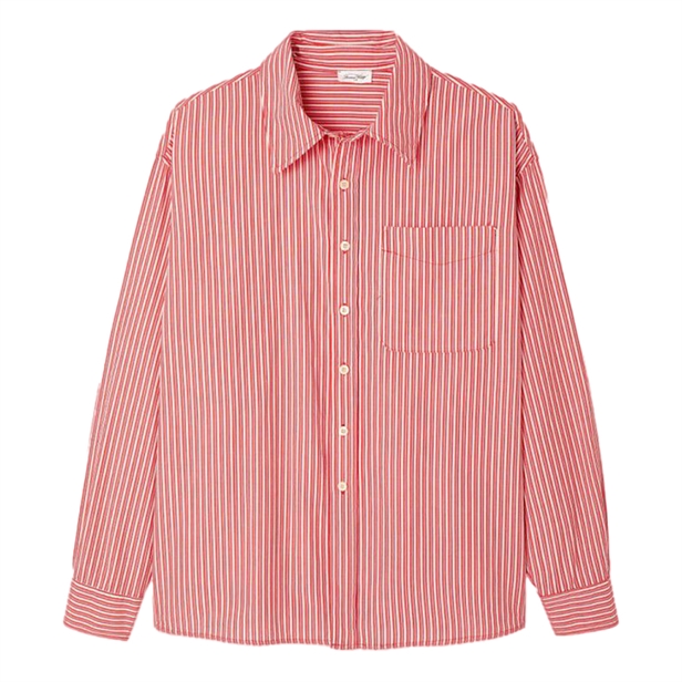 American Vintage PIJYZ Shirt Poppy Stripes
