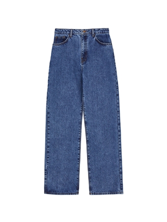 Skall Studio Maddy straight jeans Washed mid blue