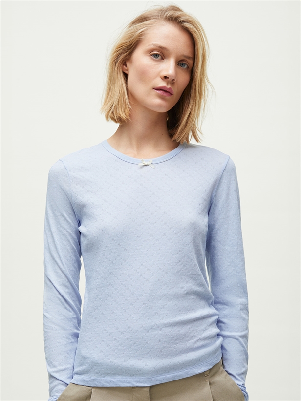 Aiayu Messhu Long Sleeve Light Blue