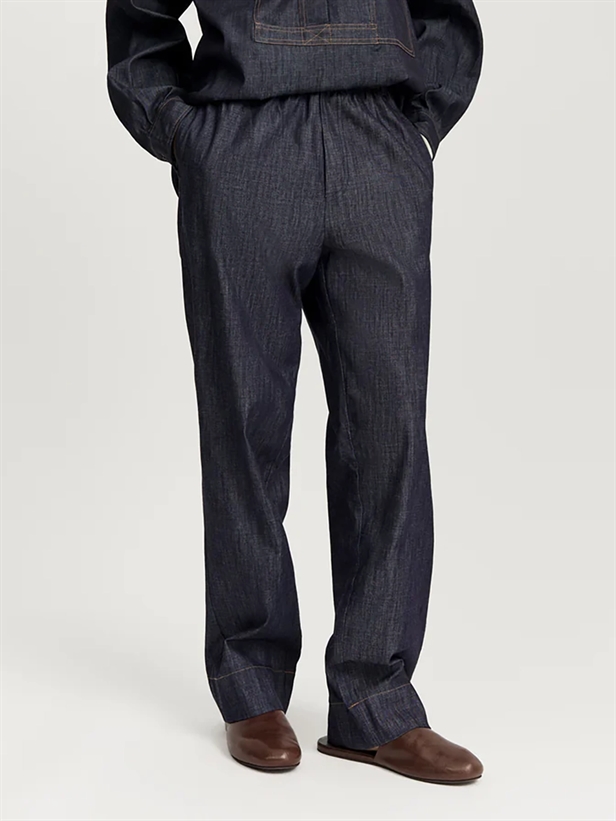 Aiayu Miles Pant Denim Classic Blue