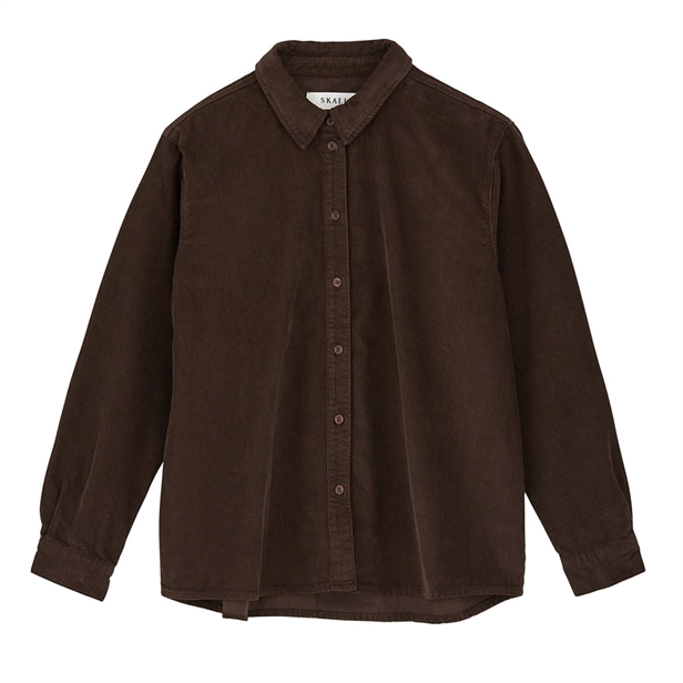 Skall Studio Millington shirt Dark brown
