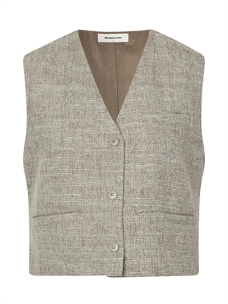 Modström KieraMD vest Grey Melange