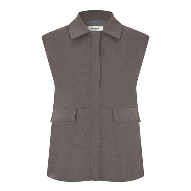Modström Primrosemd vest Dark Shadow