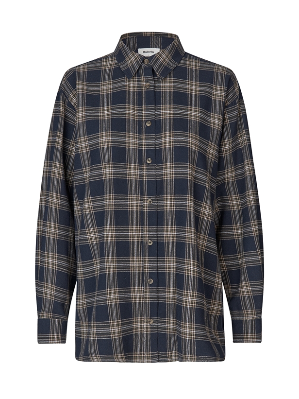 Modström TappoMD shirt Navy Sky Check