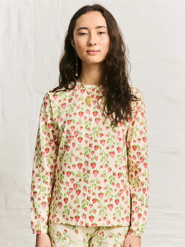 Helmstedt Molly Longsleeve T-Shirt Strawberry