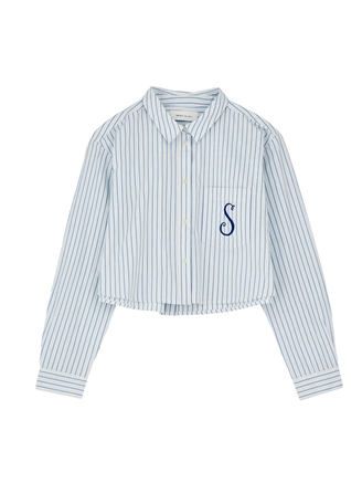 Skall Studio Moment shirt Blue/White stripe