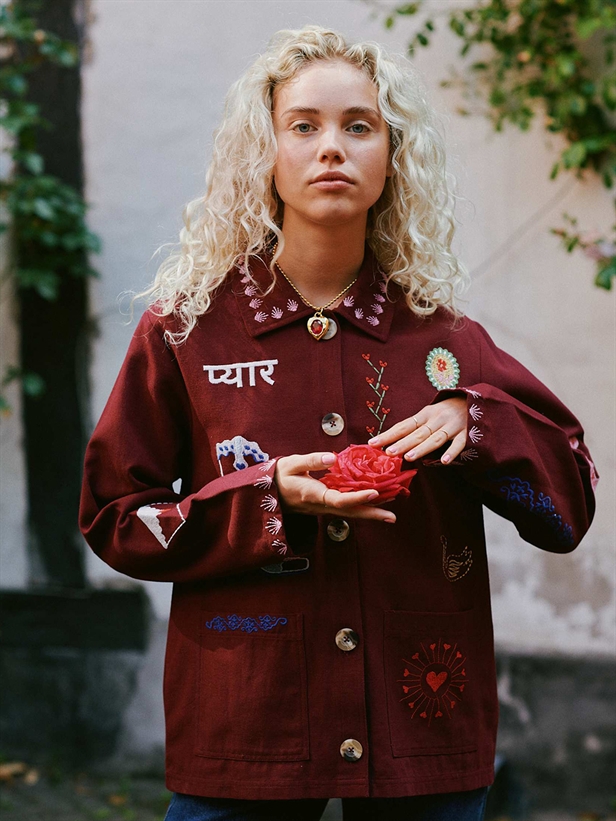 Sissel Edelbo My Jacket Burgundy
