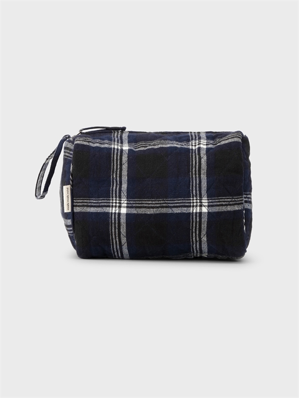 Moshi Moshi Mind My Pouch Check Dark navy check