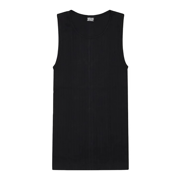 Nørgaard På Strøget NPS Tank Top Solid Colour, Black