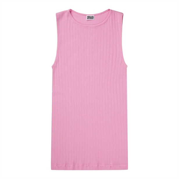 Nørgaard På Strøget NPS Tank Top Solid Colour, Light Pink