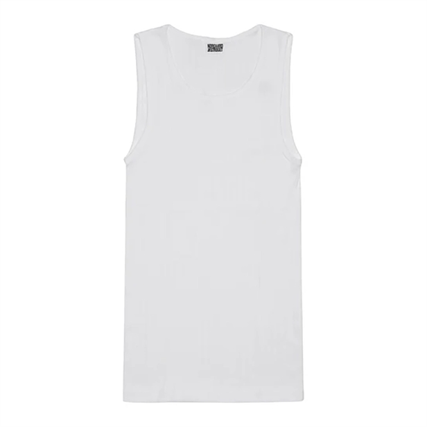 Nørgaard På Strøget NPS Tank Top Solid Colour, White