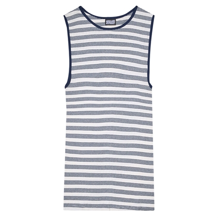 Nørgaard På Strøget NPS Tank Top BW Stripe, Ecru/Marine