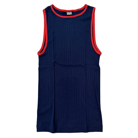 Nørgaard På Strøget NPS Tank Top Kontrast, Marine/Red