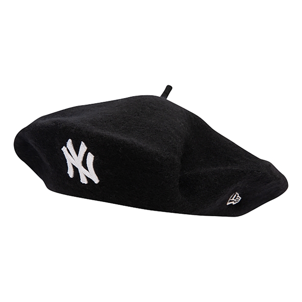 New Era WMNS Wool Beret New York Yankees - Black