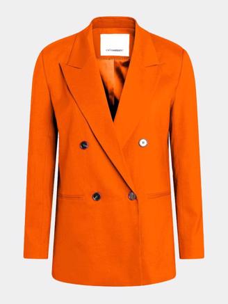 Co Couture New Flash Oversize Blazer Orange