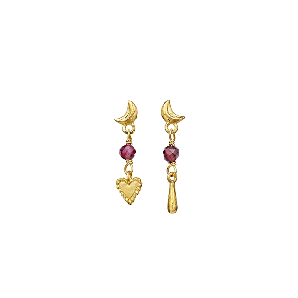 Maanesten Nuova Earrings Guld