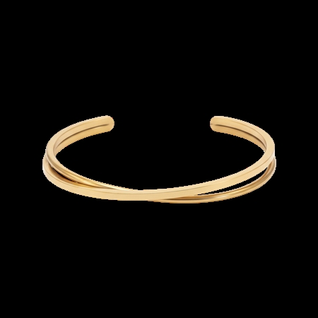 Jane Kønig forgyldt Olympia Bangle armring i 18 karat guld hos MAAK Shop - model OB-SS26-SS-G_M