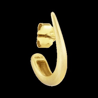 Jane Kønig Big Orbis Drop Stud Guld