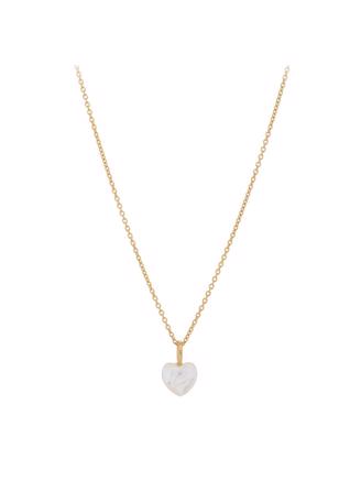 Pernille Corydon Ocean Heart Necklace Adj. 40-45 cm Gold