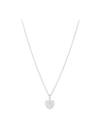 Pernille Corydon Ocean Heart Necklace Adj. 40-45 cm Silver