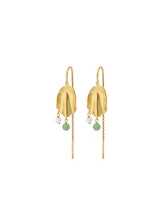 Pernille Corydon Ocean Hope Earrings size 55 mm Guld