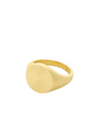 Pernille Corydon Ocean Star Signet Ring Guld