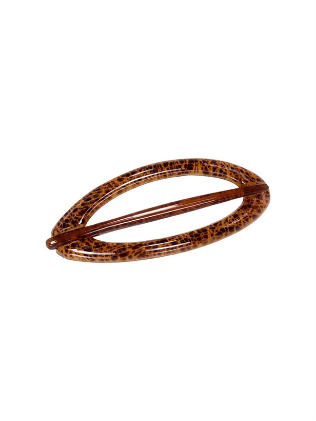 Pico Oval Hair Pin Leopard