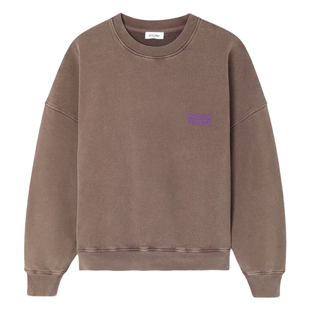 American Vintage PLIZZY Sweatshirt Vintage Chestnut