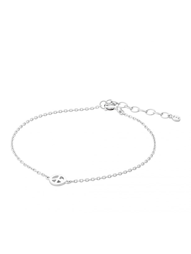Pernille Corydon Peace Bracelet Adj. 16-19 cm Silver