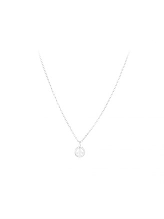 Pernille Corydon Peace Necklace length 41 cm Silver