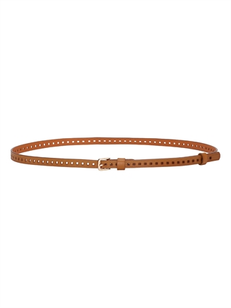 Plissé Copenhagen Gaia Belt One Size Cognac