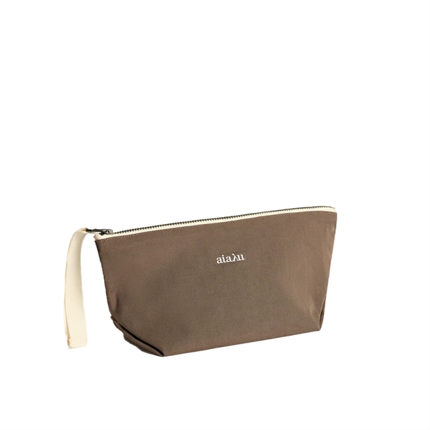 Aiayu Pouch Mini Heavy Poplin Earth