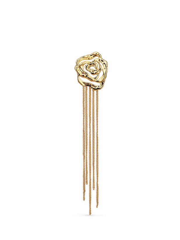 Jane Kønig Rose Chain Earring Guld - Right