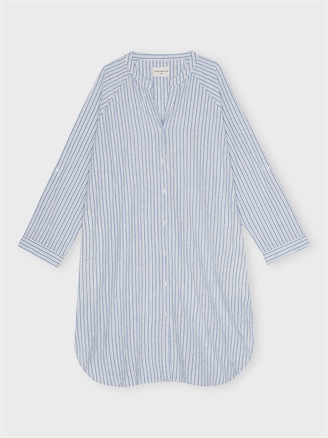 Moshi Moshi Mind Remain Shirtdress Stripe Ecru/Light Blue