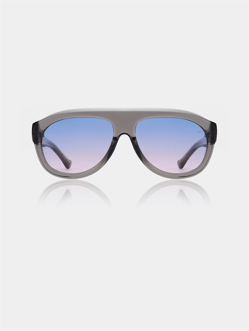 A.Kjærbede Rio Solbriller - Grey Transparent - UV400 Beskyttelse