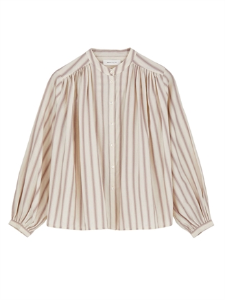 Skall Studio Rita shirt Cream/Lilac stripe