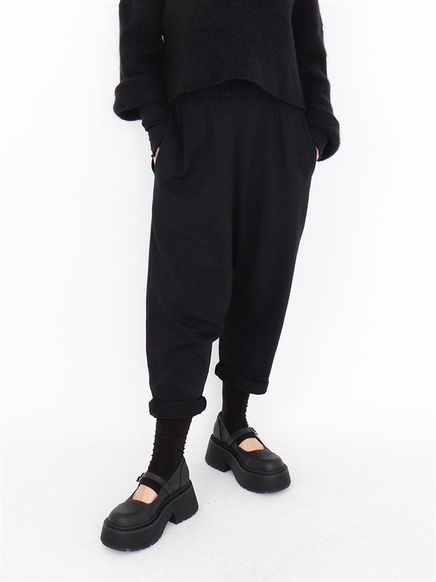 Sort Aarhus Baggy Pants SA1107 Solid Black