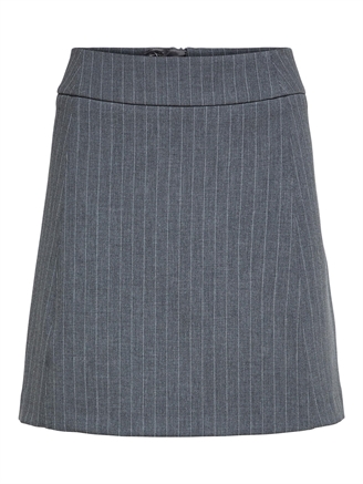 Selected Femme SlfMyla HW Mini Skirt Medium Grey