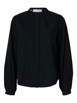 Selected Femme SlfBlair LS Shirt Black